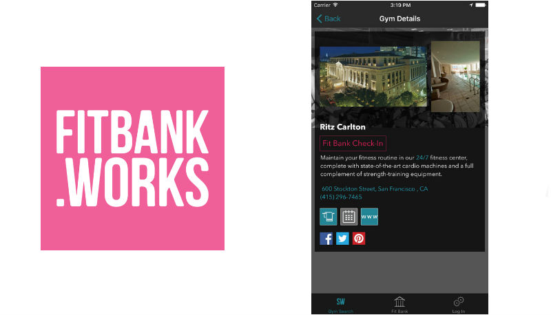 Fitness app FitBank